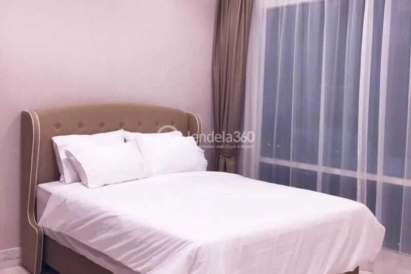 Bedroom 2 Simply Look 2BR Apartment Middle Floor with City View at Botanica Apartment