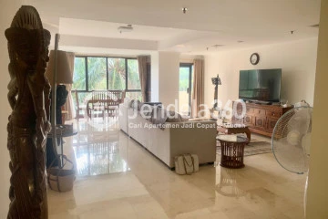 Living Room 3BR Kemang Jaya Apartment at Low Floor