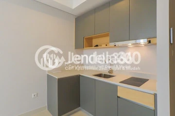 Kitchen Middle Floor 1BR Apartment with City View at Taman Anggrek Residence
