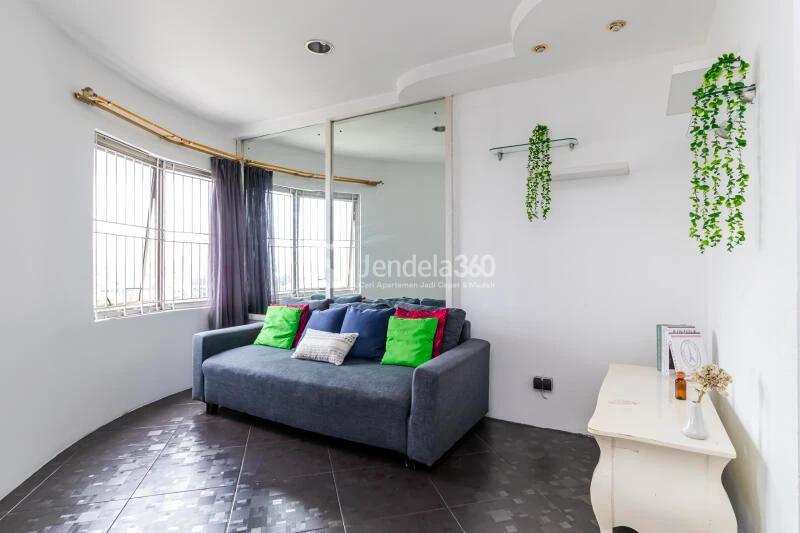 Living Room Spacious 2BR Apartment Middle Floor with  View at Mediterania Garden Residence 1