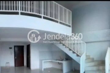 Living Room Studio Apartment with City View at Neo Soho Residence