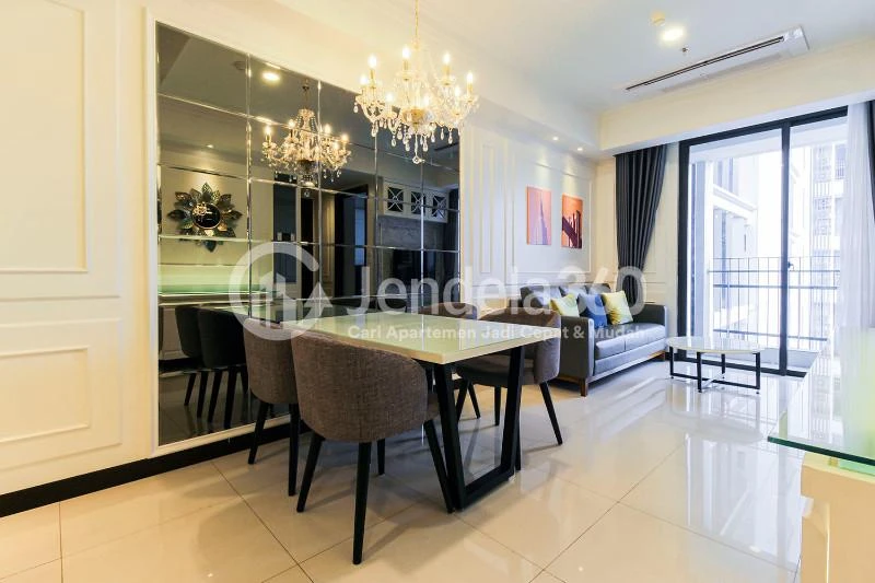 Kitchen Casa Grande Apartment 2BR Fully Furnished