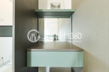 Bedroom Low Floor 1BR Apartment with Swimming Pool View at Akasa Pure Living Apartment
