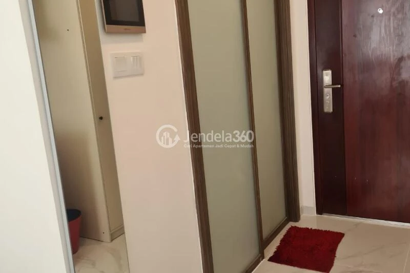 Bedroom Low Floor Studio Apartment with City View at Sky House Alam Sutera