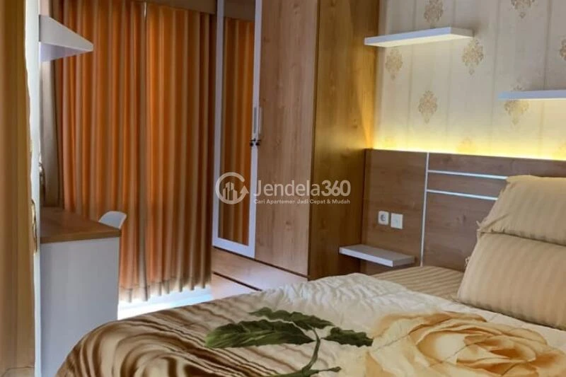 Bedroom Homey Studio Apartment at Taman Melati Sinduadi Apartment Tower Lantai 7