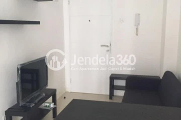 Living Room 1BR Bassura City Apartment at Middle Floor