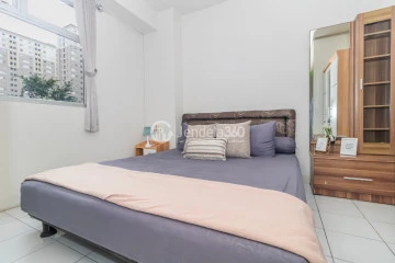 Bedroom 1 2BR Kalibata City Apartment at Low Floor