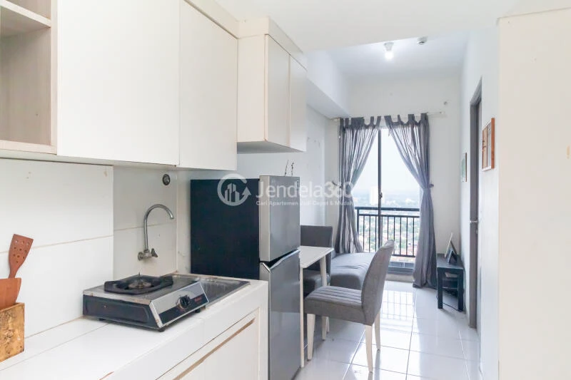 Kitchen Simply Look 1BR Apartment at Akasa Pure Living Apartment Tower Kalyana