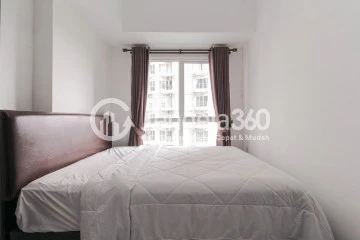 Bedroom Low Floor 1BR Apartment with City View at Casa De Parco Apartment