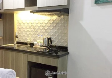 Kitchen Studio Grand Asia Afrika Residence Apartment at Middle Floor