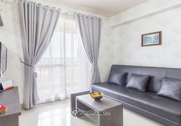 Living Room 1BR Callia Apartment at High Floor