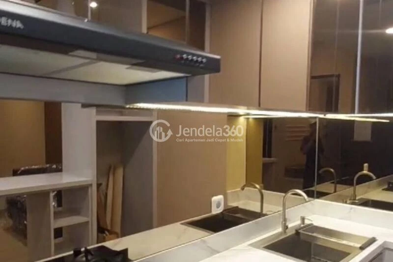 Kitchen Studio Apartment with - View at Transpark Cibubur Apartment