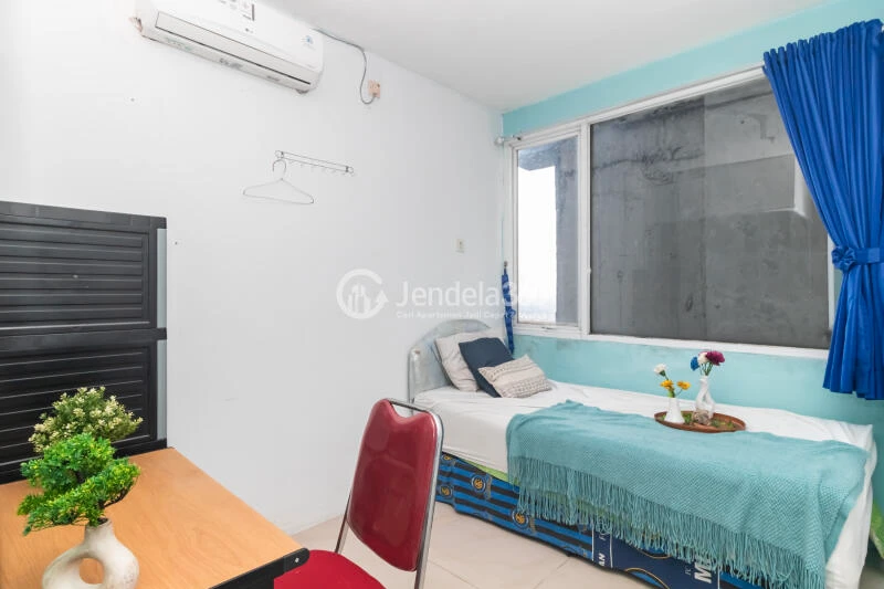 Bedroom Low Floor Studio Apartment with  View at Saladdin Mansion