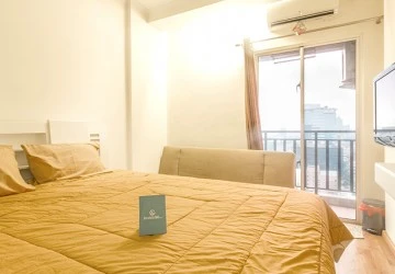 Bedroom Signature Park Apartment Studio Fully Furnished