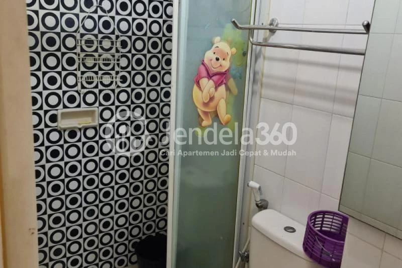 Bathroom Excellent 1BR Apartment Low Floor with City View at Mediterania Garden Residence 1