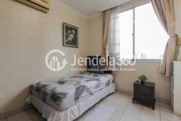 Bedroom 2 Affordable 3BR Apartment with Skyscrapers View at Ambassador 2