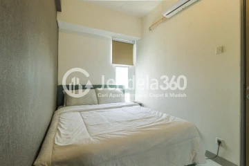 Bedroom Low Floor 1BR Apartment with Swimming Pool View at Akasa Pure Living Apartment