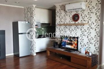 Living Room 3BR Patria Park Apartment at High Floor