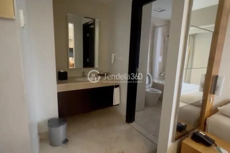 Bathroom Spacious 3BR Apartment at Somerset Permata Berlian Residence Tower South