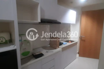Kitchen Trendy Studio Apartment at Evenciio Apartment Tower 1