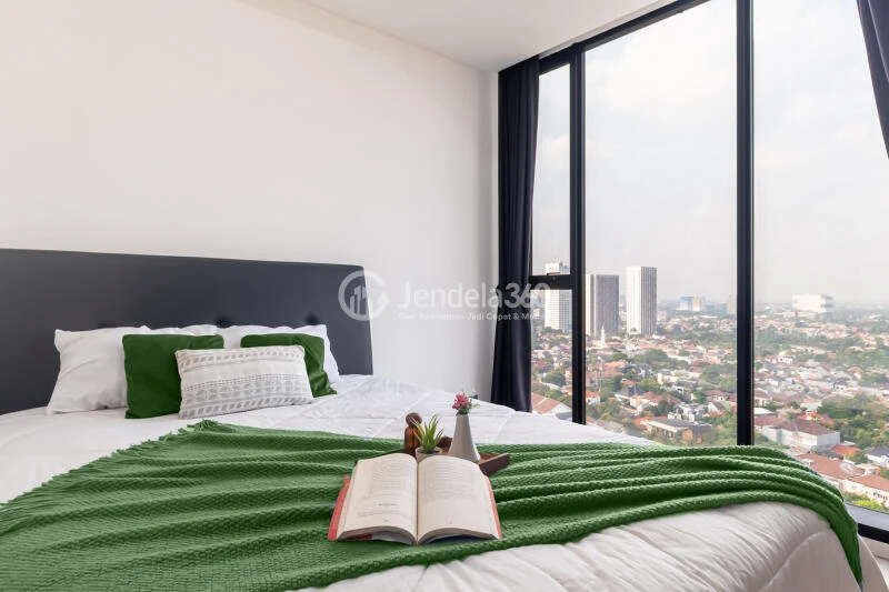 Bedroom 1 Middle Floor 2BR Apartment with City View at Fatmawati City Center Apartment