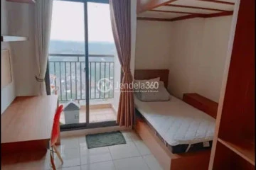 Bedroom Elegant Studio Apartment Low Floor with  View at Dave Apartment