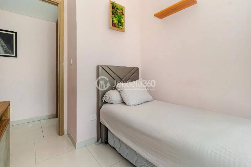 Bedroom 2 3BR Apartment with City View at Taman Anggrek Residence