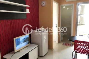 Living Room 2BR Kalibata City Green Palace Apartment at Low Floor