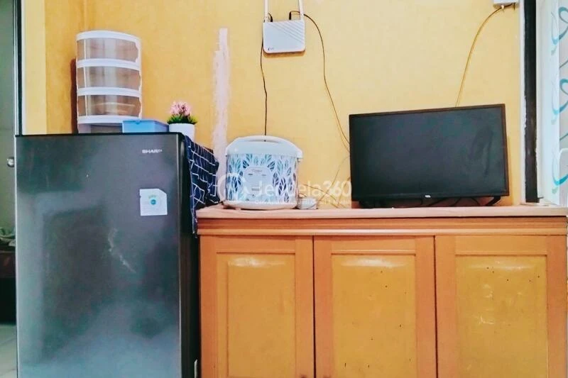 Living Room Trendy 2BR Apartment Low Floor with - View at Casablanca East Residence
