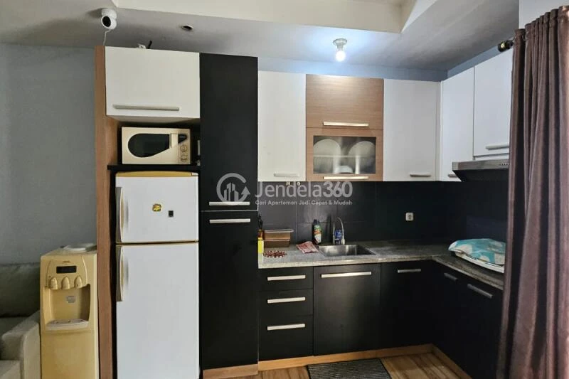 Kitchen Well Located 3BR Apartment Middle Floor with City View at Mediterania Garden Residence 2