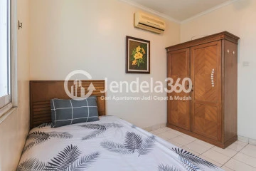 Bedroom 3 Affordable 3BR Apartment with Skyscrapers View at Ambassador 2