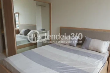 Bedroom Low Floor Studio Apartment with City View at Elpis Residence Apartment