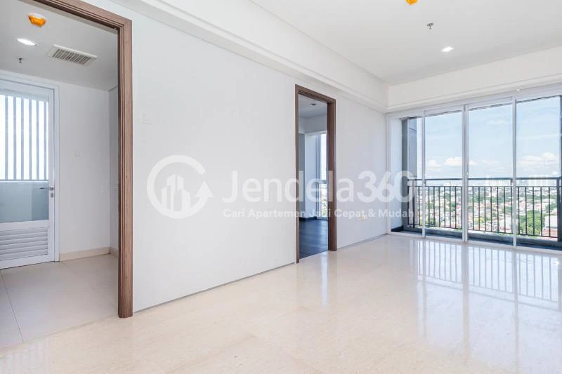Living Room 3BR Arandra Residence Apartment at High Floor