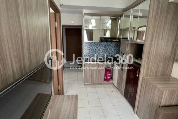 Living Room High Floor 2BR Apartment with City View at Podomoro Golf View Apartment