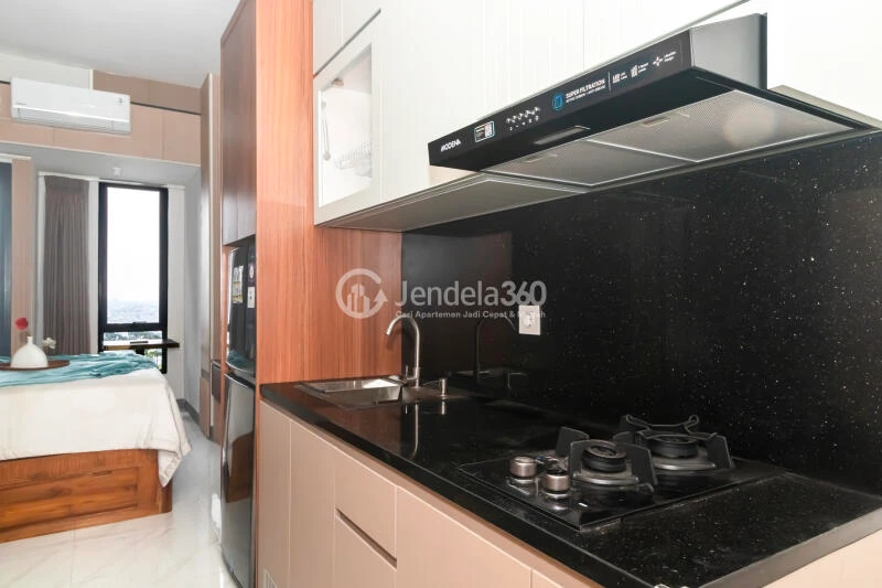 Kitchen Good Deal Studio Apartment at Pakuwon Residence Bekasi Tower Amor
