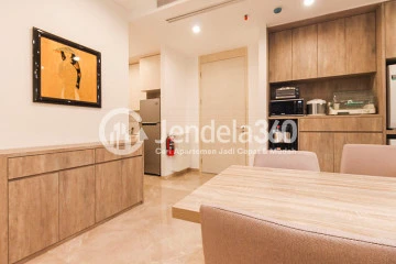 Dining Room Izzara Apartment 2BR Fully Furnished