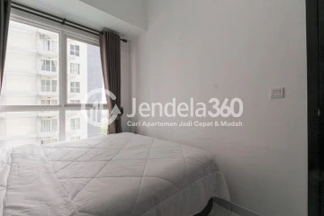 Bedroom Low Floor 1BR Apartment with City View at Casa De Parco Apartment