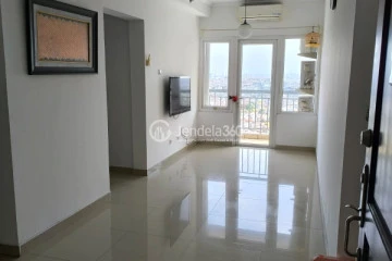 Living Room 3BR Apartment with  View at Grand Palace Kemayoran