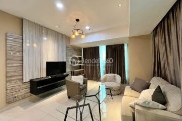 Living Room 2BR U Residence Karawaci Apartment at Tower 3