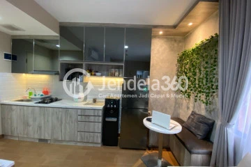 Kitchen 1BR Apartment with  View at Menteng Square Apartment