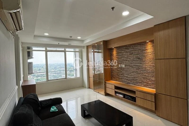 Living Room Restful 5BR Apartment High Floor with Whoosh Station View at Patria Park Apartment