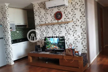 Living Room 3BR Patria Park Apartment at High Floor