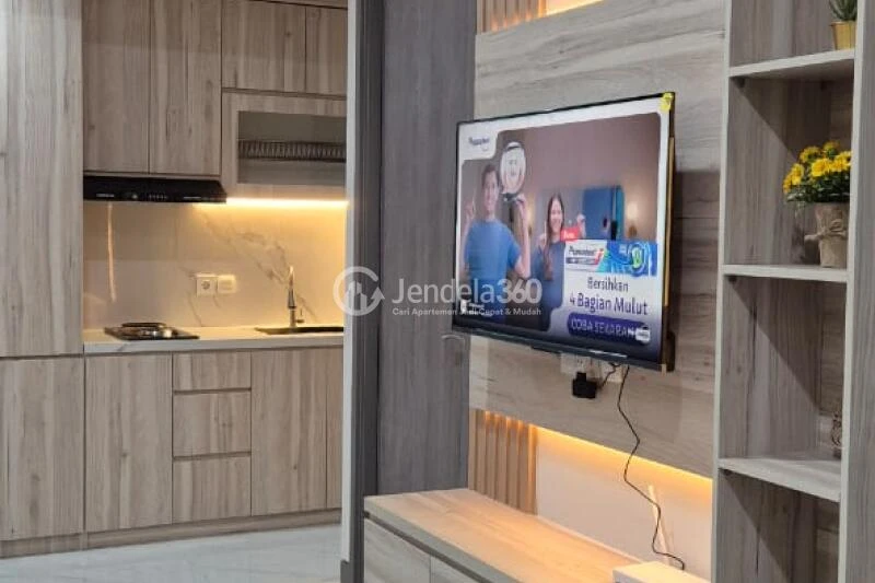 Living Room 2BR Pakuwon Residence Bekasi Apartment at Low Floor