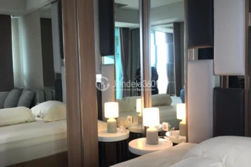 Bedroom Trendy Studio Apartment Middle Floor with City View at Springhill Terrace Residence