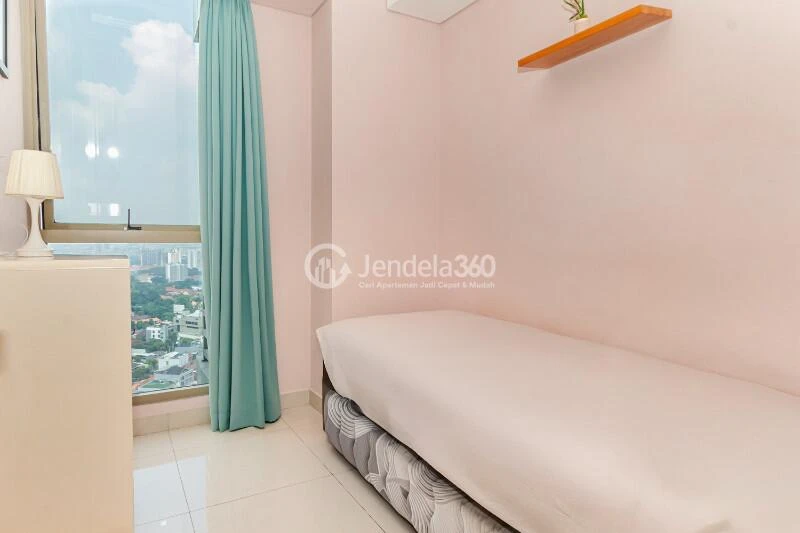 Bedroom 3 3BR Apartment with City View at Taman Anggrek Residence