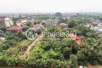 Balcony A Realxing Studio Apartment with Amazing Scenery at Bintaro Park View