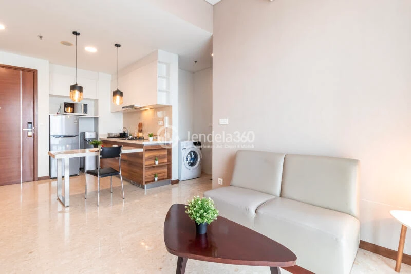 Living Room Condominium Marigold Navapark Apartment 1BR Tower 2
