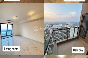 Bedroom Lovely 2BR Apartment High Floor with  View at Sky House Alam Sutera