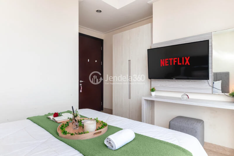 Bedroom 1 Low Floor 2BR Apartment with  View at Menteng Park