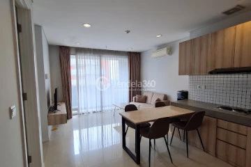 Kitchen 2BR Apartment with City View at Paddington Heights Apartment